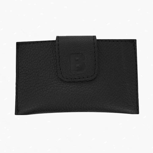 Black Tab Credit Card Wallet In Stock