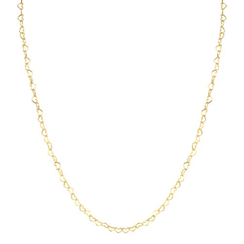 14kt Gold Filled Heart Chain Necklace
