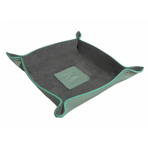 Two Tone Suede and Leather Catchall