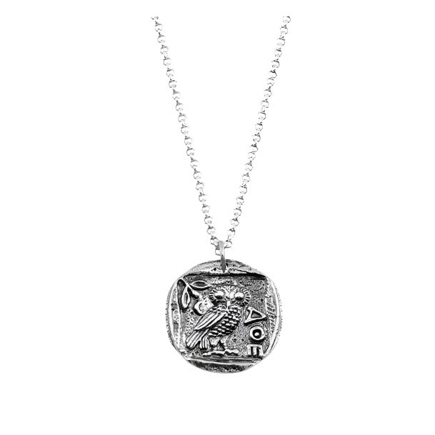 Athena Owl Necklace