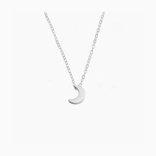 Tiny Half Moon Necklace
