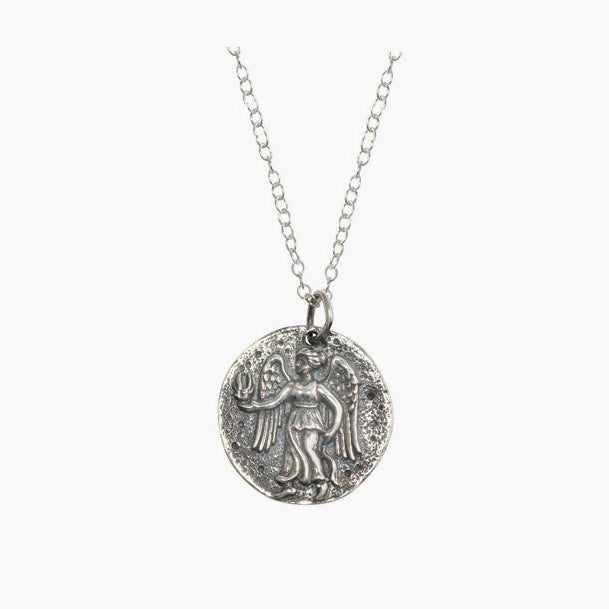 Guardian Angel Coin Necklace