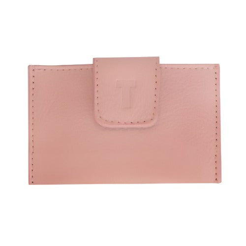 PInk Tab Credit Card Wallet In Stock
