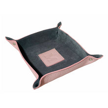 Two Tone Suede and Leather Catchall