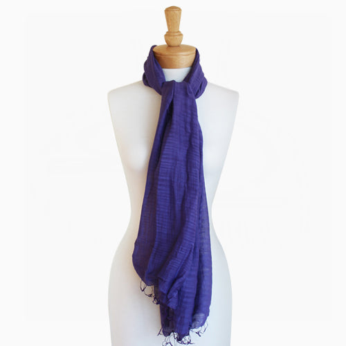 Silk and Cotton Scarf