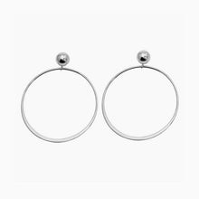 Ball and Hoop Earrings
