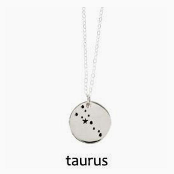 Taurus Zodiac Constellation Necklace
