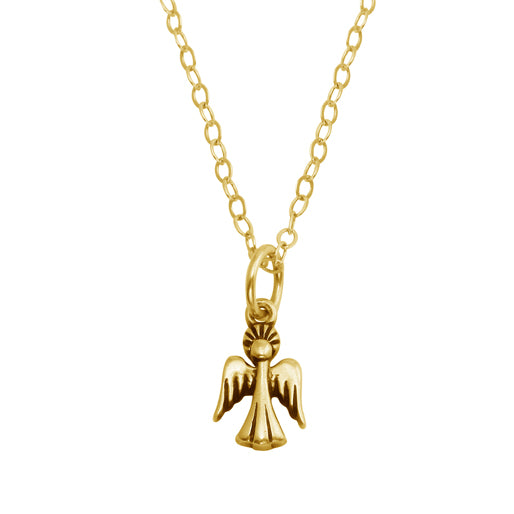 Tiny Guardian Angel Necklace