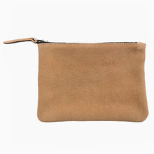 Suede Pouch Periwinkle